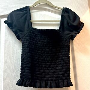 Good luck gem black top